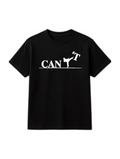 "CAN" Overcoming Limits Graphic Tee – Premium Heavyweight Black T-Shirt