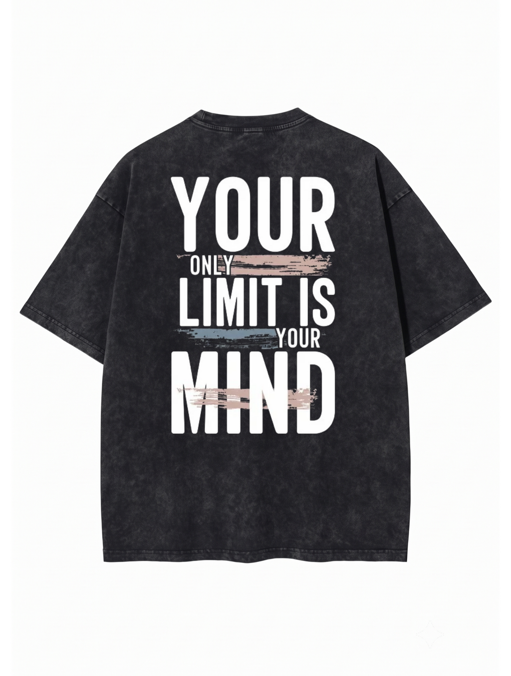 LIMITLESS MIND" Heavyweight Oversized T-Shirt