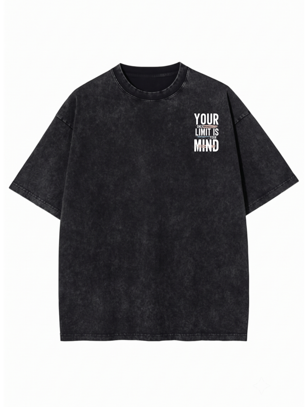 LIMITLESS MIND" Heavyweight Oversized T-Shirt